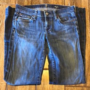 7 for all mankind dojo jeans - size 25 - $